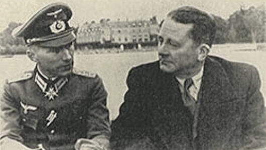 Carl Schmitt with Ernst Jünger. Фото: wermodandwermod.com